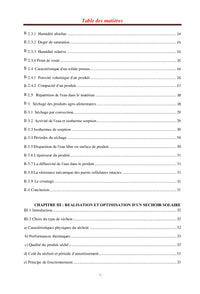 Optimisation d'un Séchoir Solaire