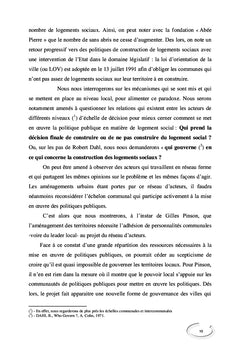 Leadership local et action publique