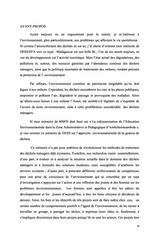 Gestion et valorisation de déchets : une approche environnementale