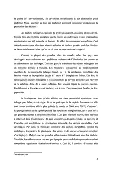 Gestion et valorisation de déchets : une approche environnementale