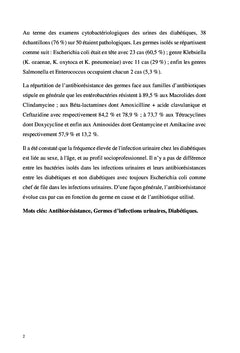 L'antibiorésistance des germes