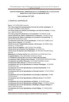 Hémorragies du post-partum dans trois hôpitaux de référence de Yaoundé