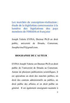Les marchés de conception-réalisation :