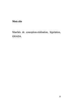 Les marchés de conception-réalisation :