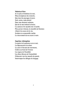 Oeuvres Complètes, Poésies