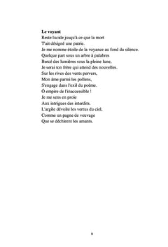 Oeuvres Complètes, Poésies