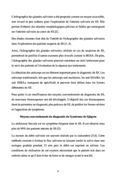 Diagnostic du Syndrome de Sjögren
