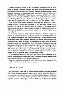 La Lentille de terre (Macrotyloma geocarpum) en voie de disparition