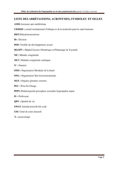 Effets du traitement de l'HYPOSPADIAS