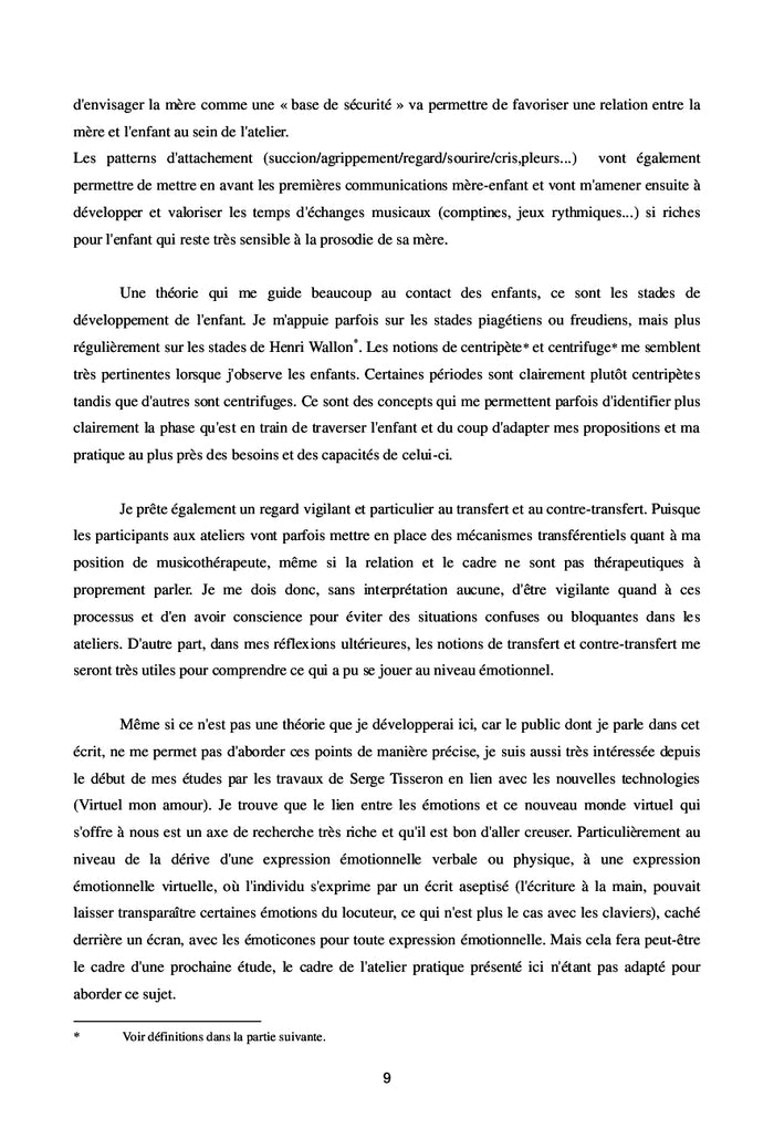 Alexithymie et Musicothérapie : atelier sonore parent-enfant