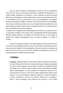 Alexithymie et Musicothérapie : atelier sonore parent-enfant