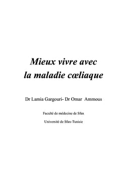 Mieux vivre avec la maladie coeliaque