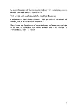 Apport Kinésithérapie antalgique dans le syndrome pelvien douloureux