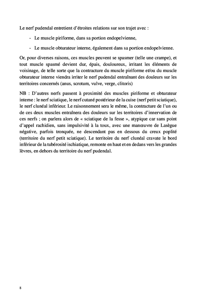 Apport Kinésithérapie antalgique dans le syndrome pelvien douloureux