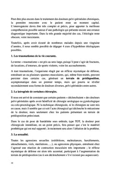 Apport Kinésithérapie antalgique dans le syndrome pelvien douloureux