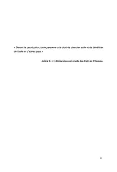 La protection des réfugiés en Afrique