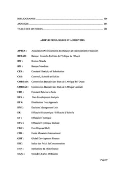 Economie monétaire et financière