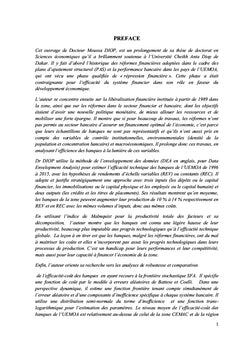 Economie monétaire et financière