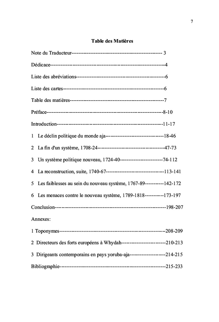 Le Dahomey dans les relations internationales au XVIIIe siècle