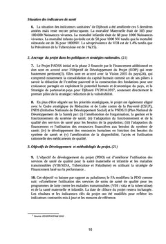 Manuel des procédures pour la mise en oeuvre du financement basé sur les performances à Djibouti