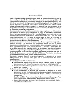 Conception d'un réseau d'assainissement pour la ZAC de Thies