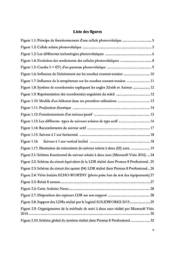 Conception et réalisation d'un suiveur solaire à deux axes
