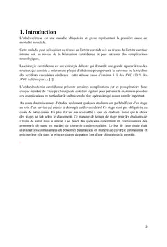 Instrumentations en chirurgie carotidienne