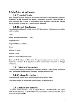 Instrumentations en chirurgie carotidienne