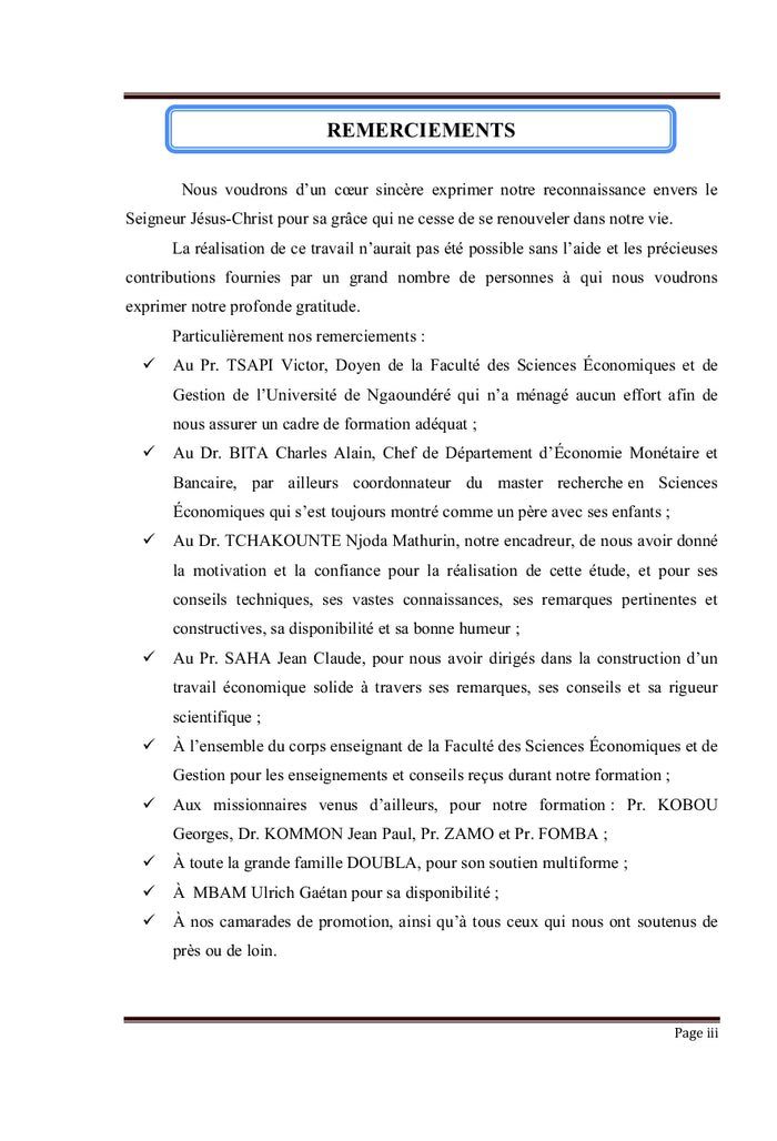 Effets des Investissements directs étrangers sur les investissements domestiques...