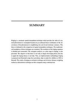 Analyse statistique de la distribution spatiale du fièvre au Burundi