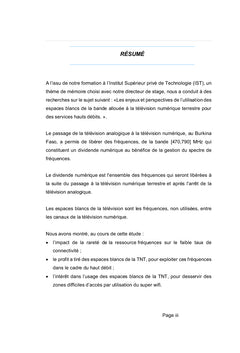 Les enjeux et perspectives des espaces blancs pour le haut débit