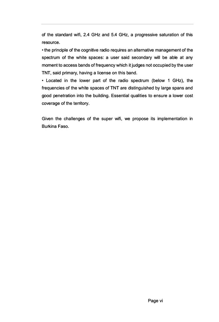 Les enjeux et perspectives des espaces blancs pour le haut débit