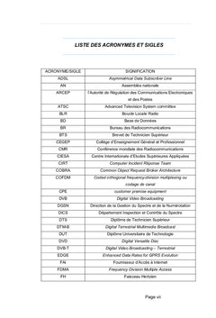 Les enjeux et perspectives des espaces blancs pour le haut débit