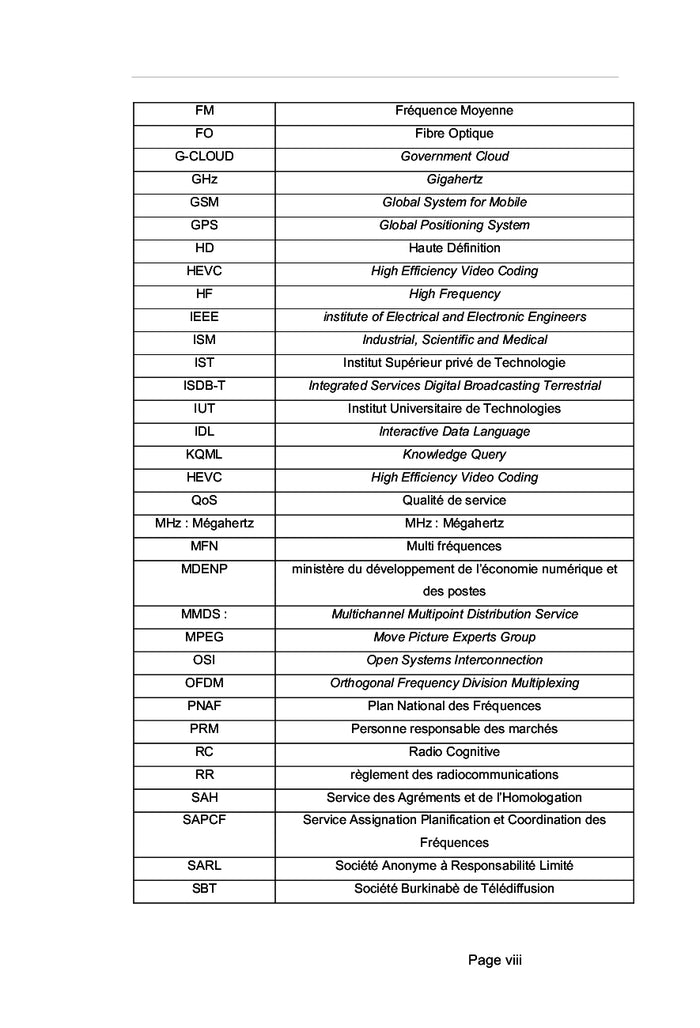 Les enjeux et perspectives des espaces blancs pour le haut débit