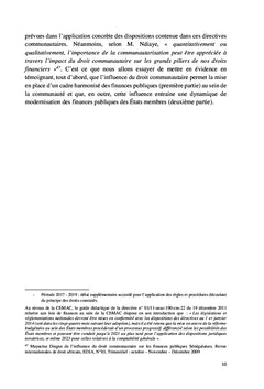 Finances Publiques
