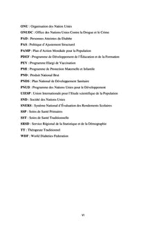 Maladies Non Transmissibles