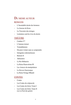 Le sang des solitudes
