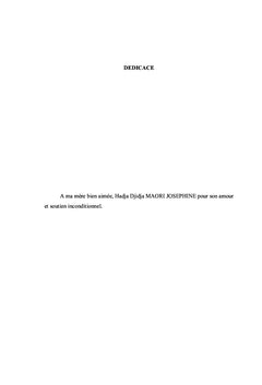 Analyse des modèles opératoires de V.S.O dans l'éducation au Cameroun