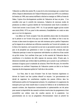 Analyse des modèles opératoires de V.S.O dans l'éducation au Cameroun