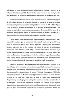 Analyse des modèles opératoires de V.S.O dans l'éducation au Cameroun
