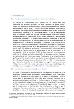 Quelles solutions pour un développement local durable en Tunisie