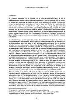 L'impact du journalisme culturel et de la critique d'art sur la consommation culturelle