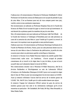 Contribution à la valorisation de l'arganier ( Argania Spinosa )