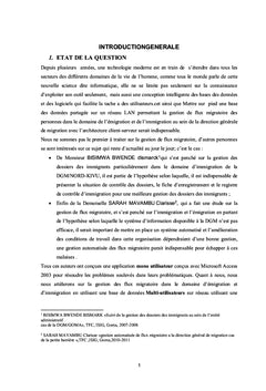 Solution informatique d'interconnection de la grande et petite barrière