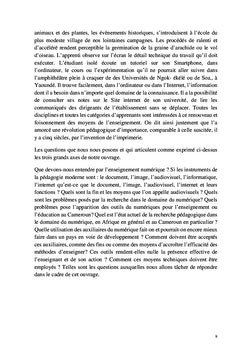 Propos pour une intégration soutenue du numérique dans la formation
