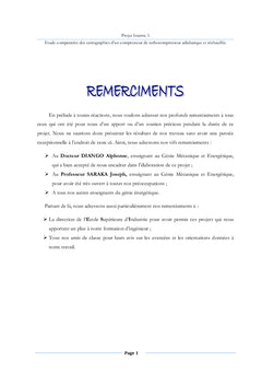 Cartographies d'un compresseur de turbocompresseur