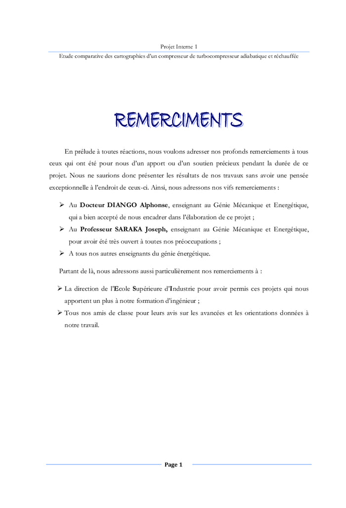 Cartographies d'un compresseur de turbocompresseur