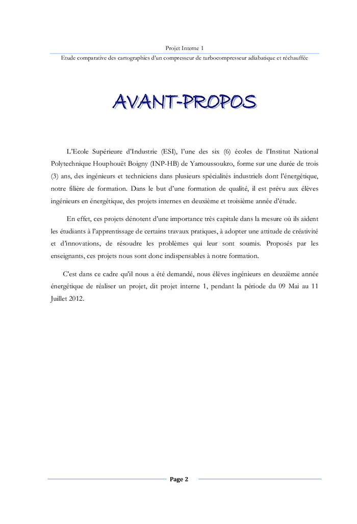 Cartographies d'un compresseur de turbocompresseur