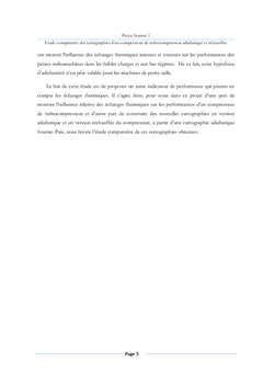 Cartographies d'un compresseur de turbocompresseur