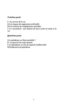 A la découverte de l'utilité du paludisme